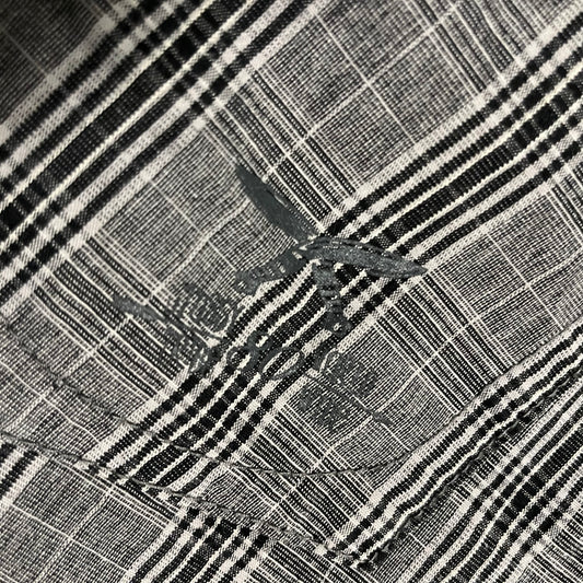 Grey Plaid Stüssy Shorts - M