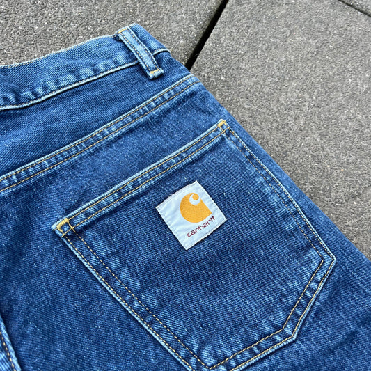 Blue Carhartt Jeans Shorts - 30