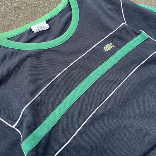 Vintage Black Lacoste Tee - M