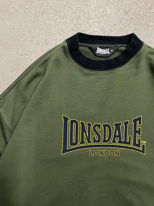 Vintage Green Lonsdale Sweater - L
