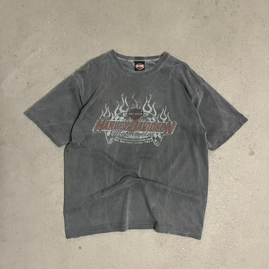 2009 Grey Harley Davidson Tee - L