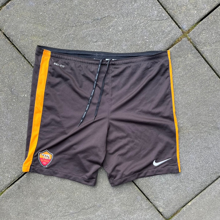Brown Nike AS Roma Shorts - L