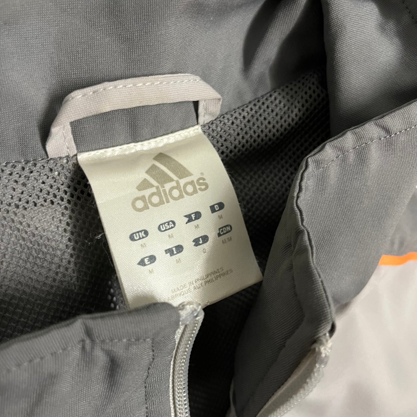 Vintage 2006 Grey Adidas Track Jacket - M