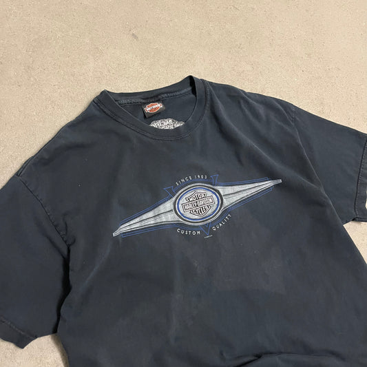 Vintage 2003 Black Harley Davidson Shirt - L