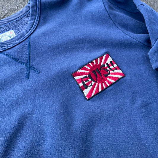 Vintage Blue Evisu Sweater - M