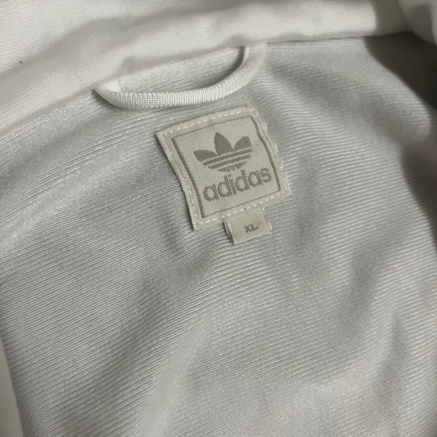 2009 White Purple Adidas Firebird Track Jacket - XL