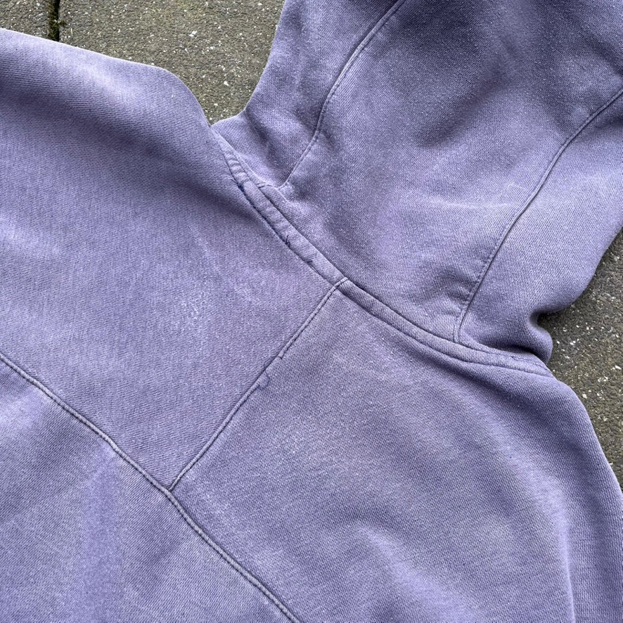 Vintage Purple Faded Nike Hoodie - M