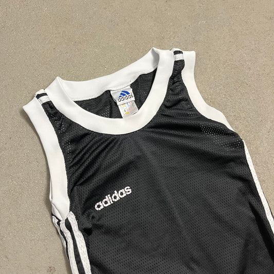 Vintage 90s Black Adidas Net Top - M (W)