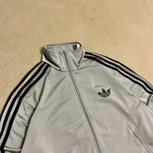 2012 Silver Adidas Firebird Track Jacket - M