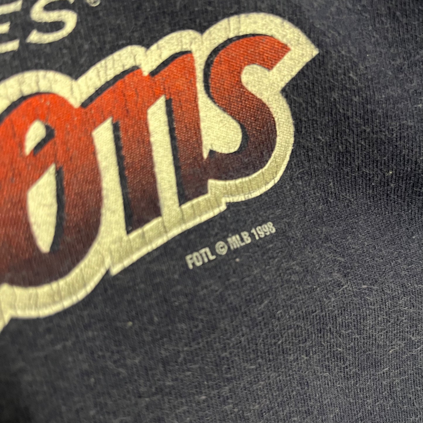 Vintage 1998 Fruit of the Loom New York Yankees Single Stitch Tee - S