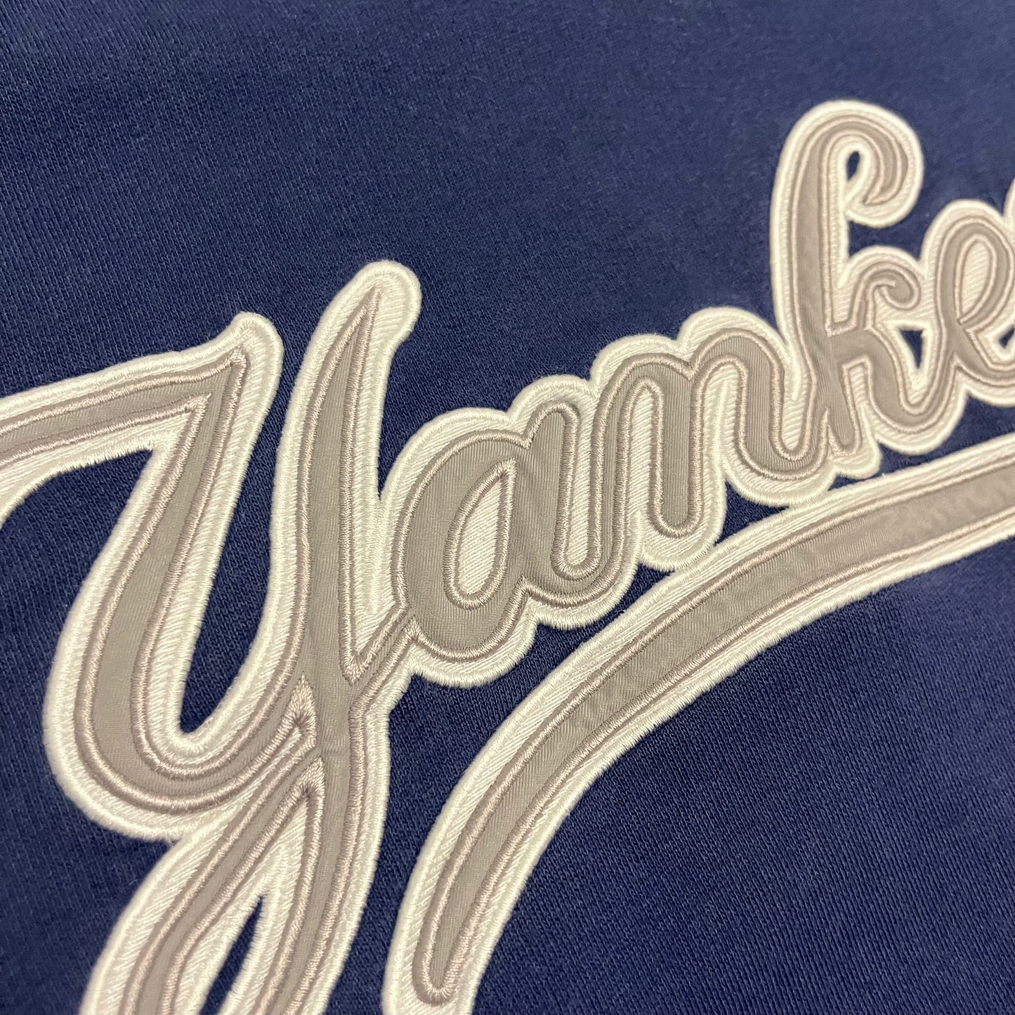 Vintage 90s Blue Adidas New York Yankees Sweater - M