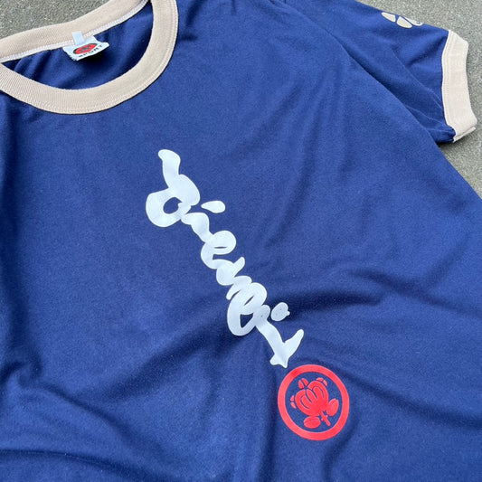 Vintage Blue Diesel Ringer Tee - M (W)