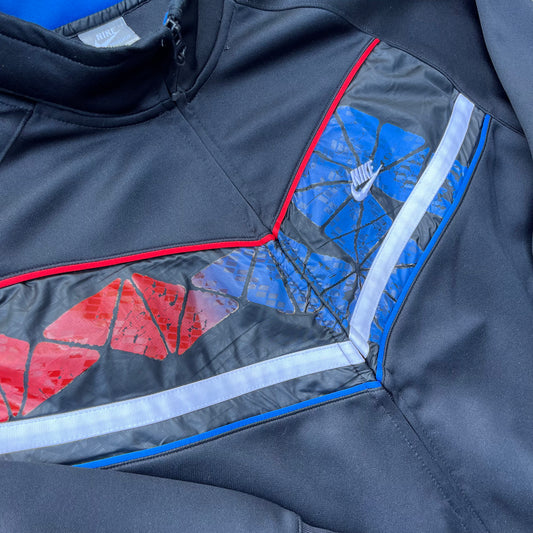 Vintage Black Nike Track Jacket - M