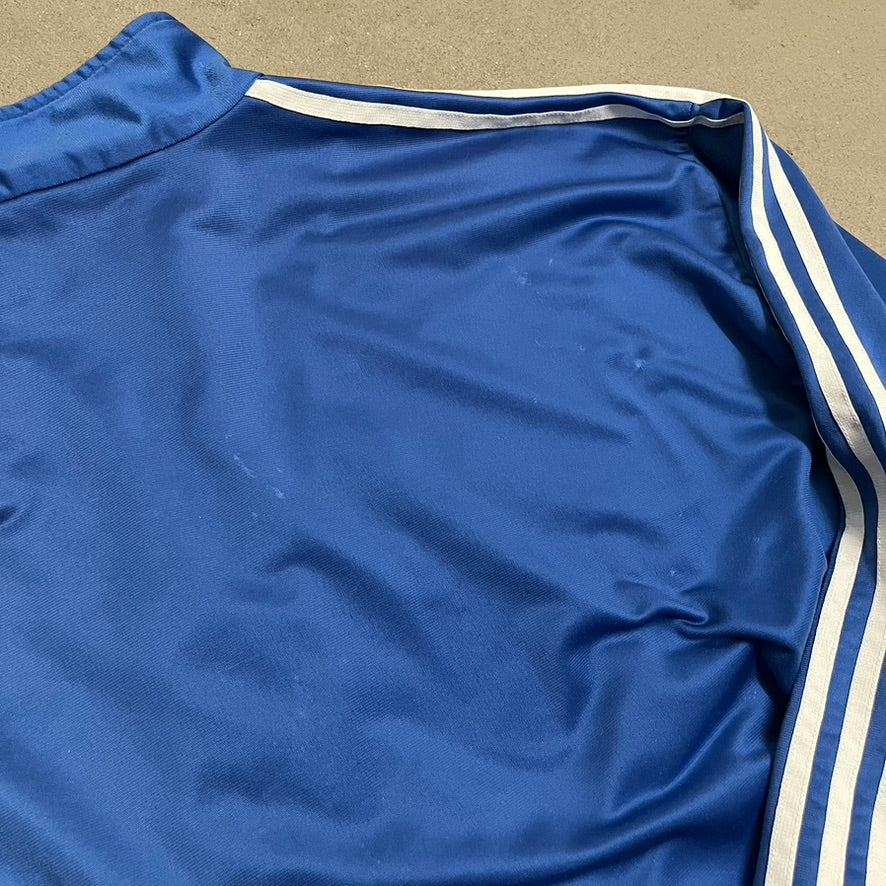 Vintage 90s Blue Adidas Track Jacket - L