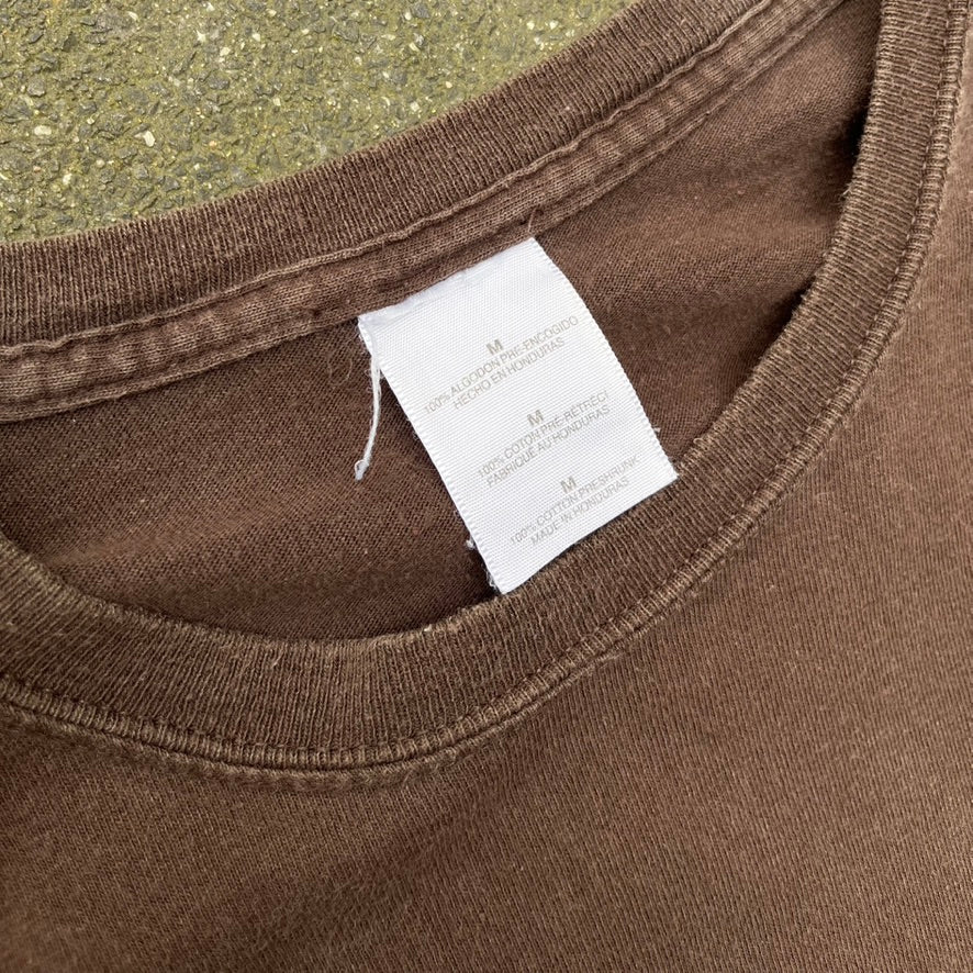 Vintage Brown Hard Rock Tee - L