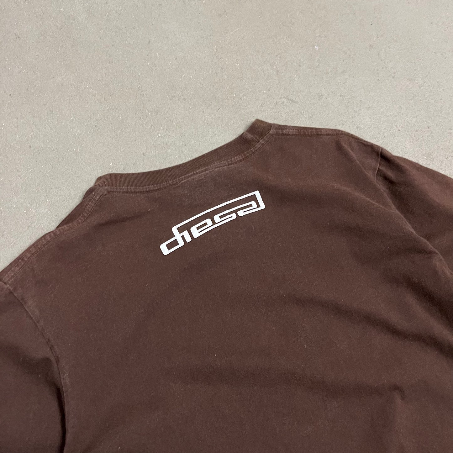 Vintage Y2K Brown Diesel Dragon Tee - L (W)