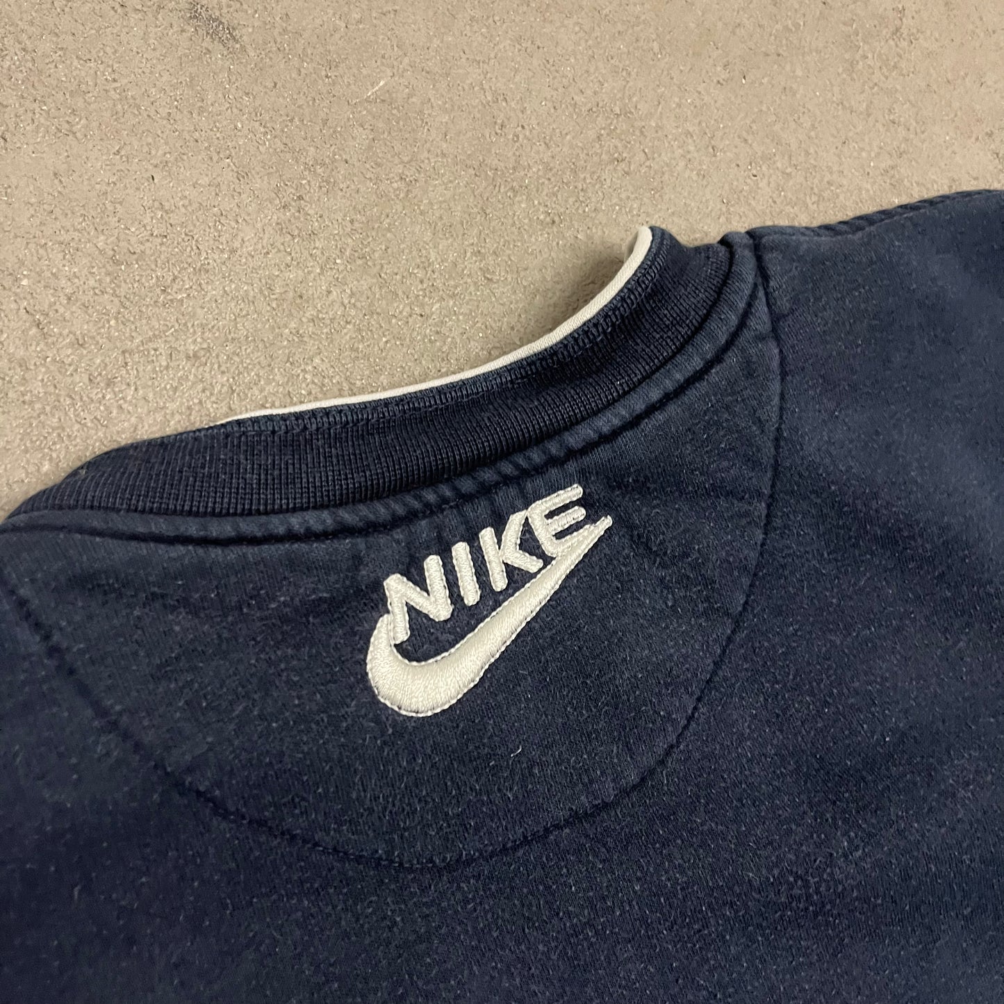 Vintage 90s Blue Nike Sweater - L