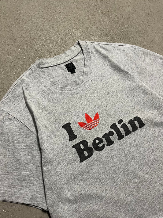 2008 Grey Adidas Berlin Tee - M