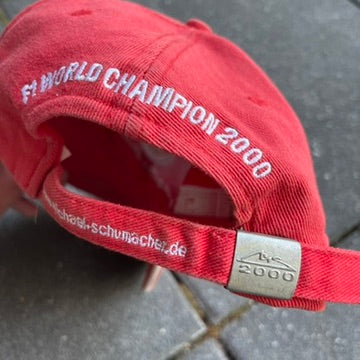 Vintage 2000 Red Ferrari Cap