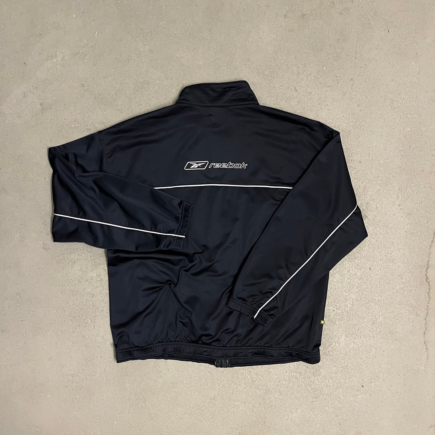 Vintage Black Reebok Track Jacket - L