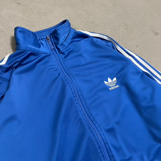 Vintage 90s Blue Adidas Track Jacket - L