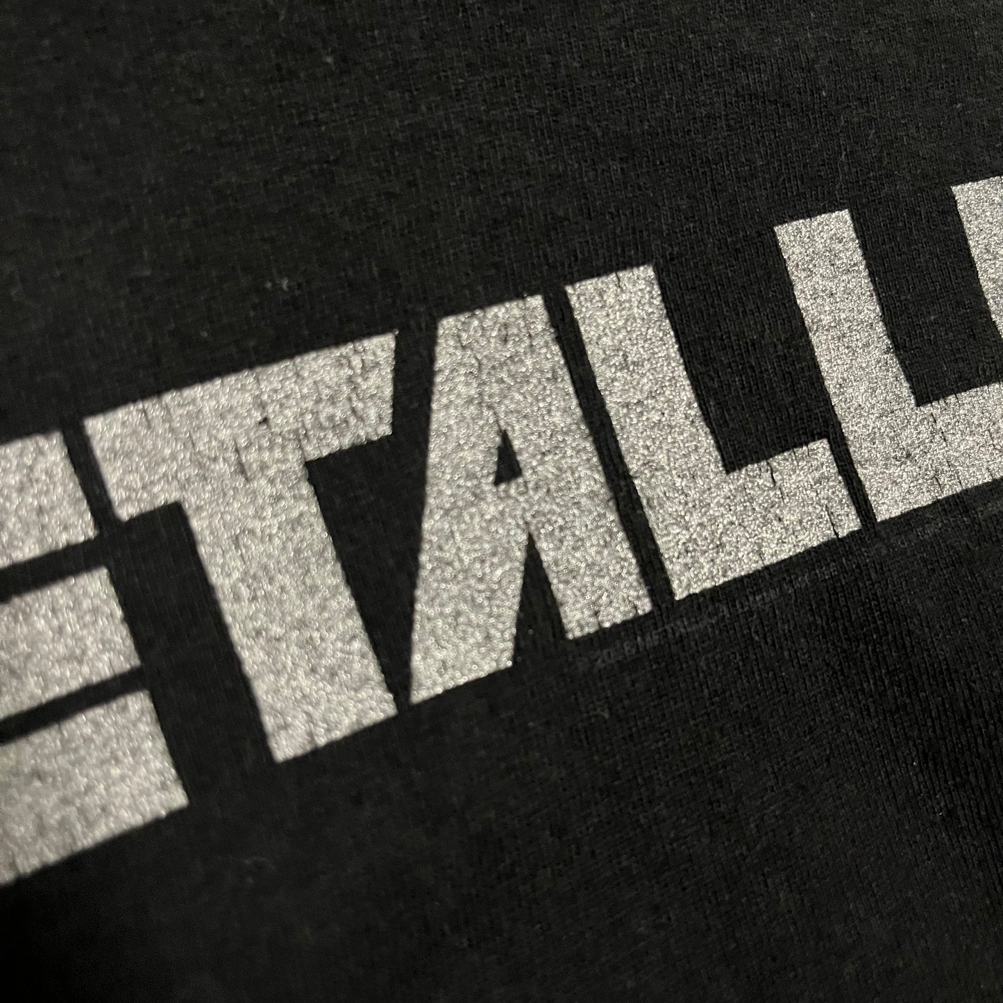 2008 Black Hanes Metallica Tee - L