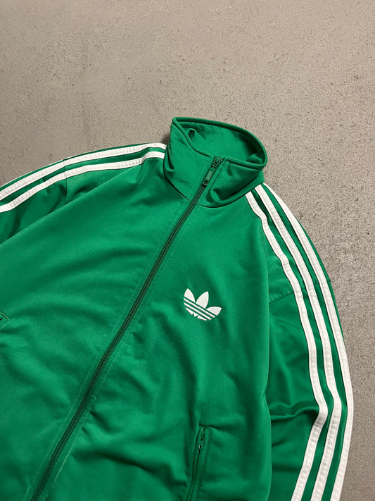 2010 Green Adidas Firebird Track Jacket - S