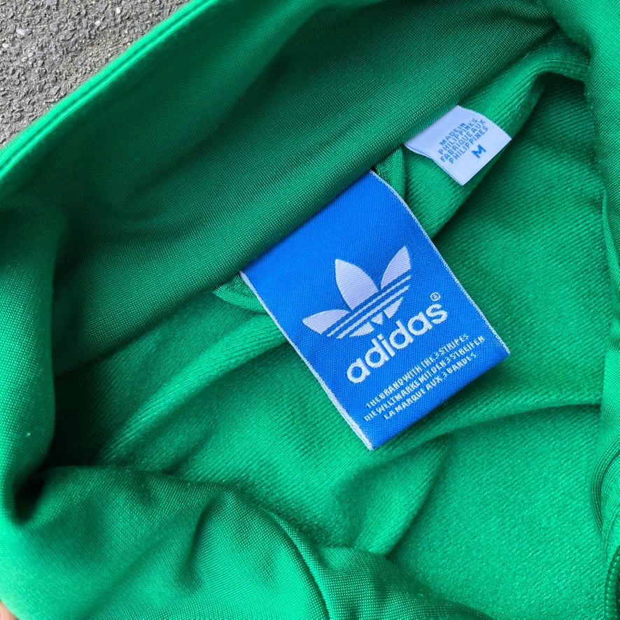 2010 Green Adidas Firebird Track Jacket - M