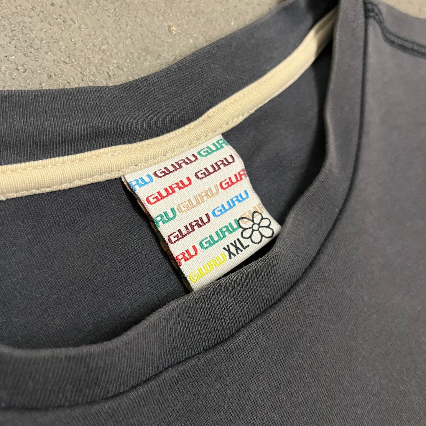 Vintage Grey Guru Tee - L