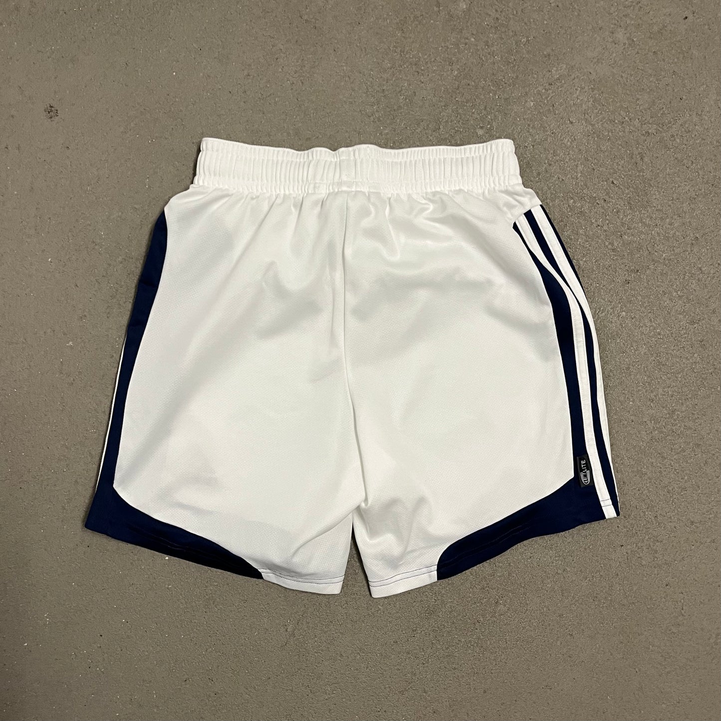 2008 White Blue Adidas Shorts - S