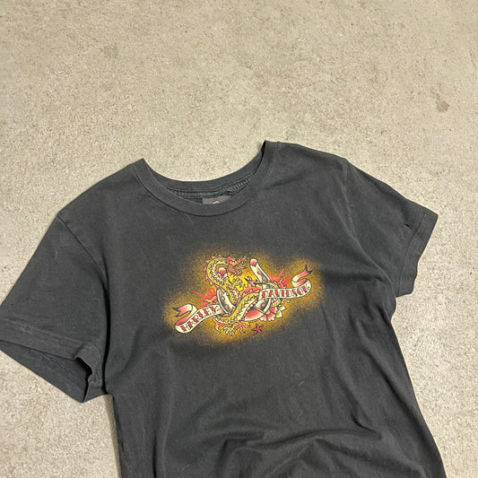 Vintage 2006 Black Harley Davidson Top - S (W)