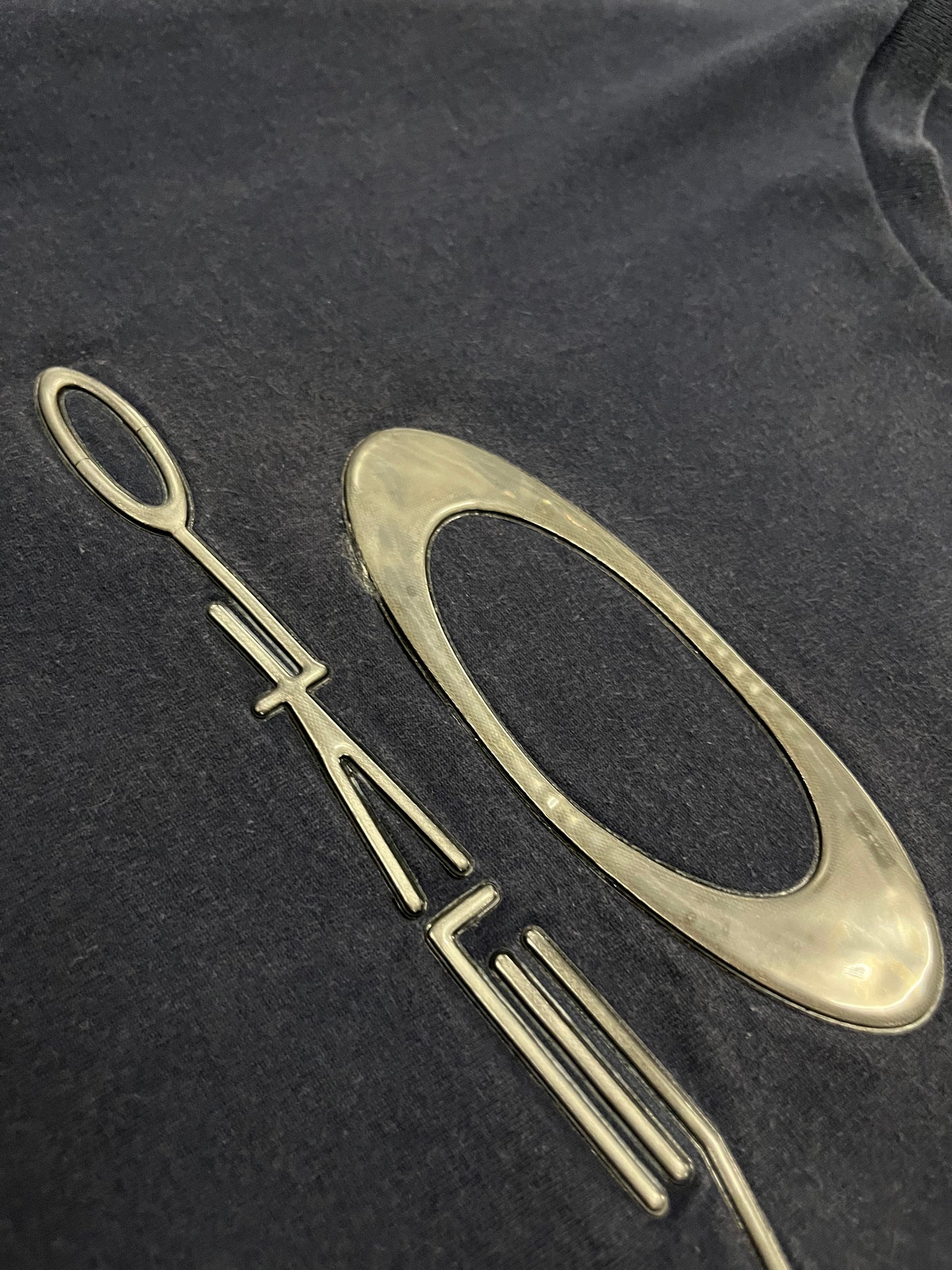 Vintage Blue Oakley Mirror Tee - L
