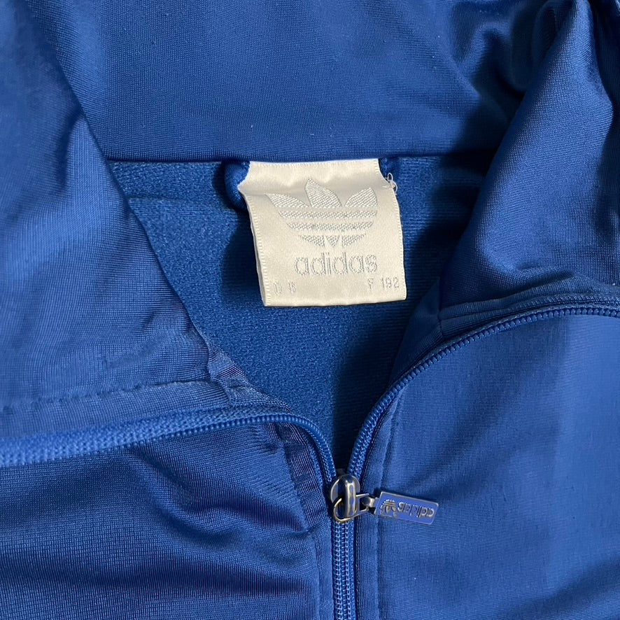 Vintage 90s Blue Adidas Track Jacket - L