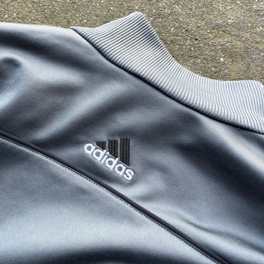 Vintage 2005 Silver Adidas Track Jacket - M