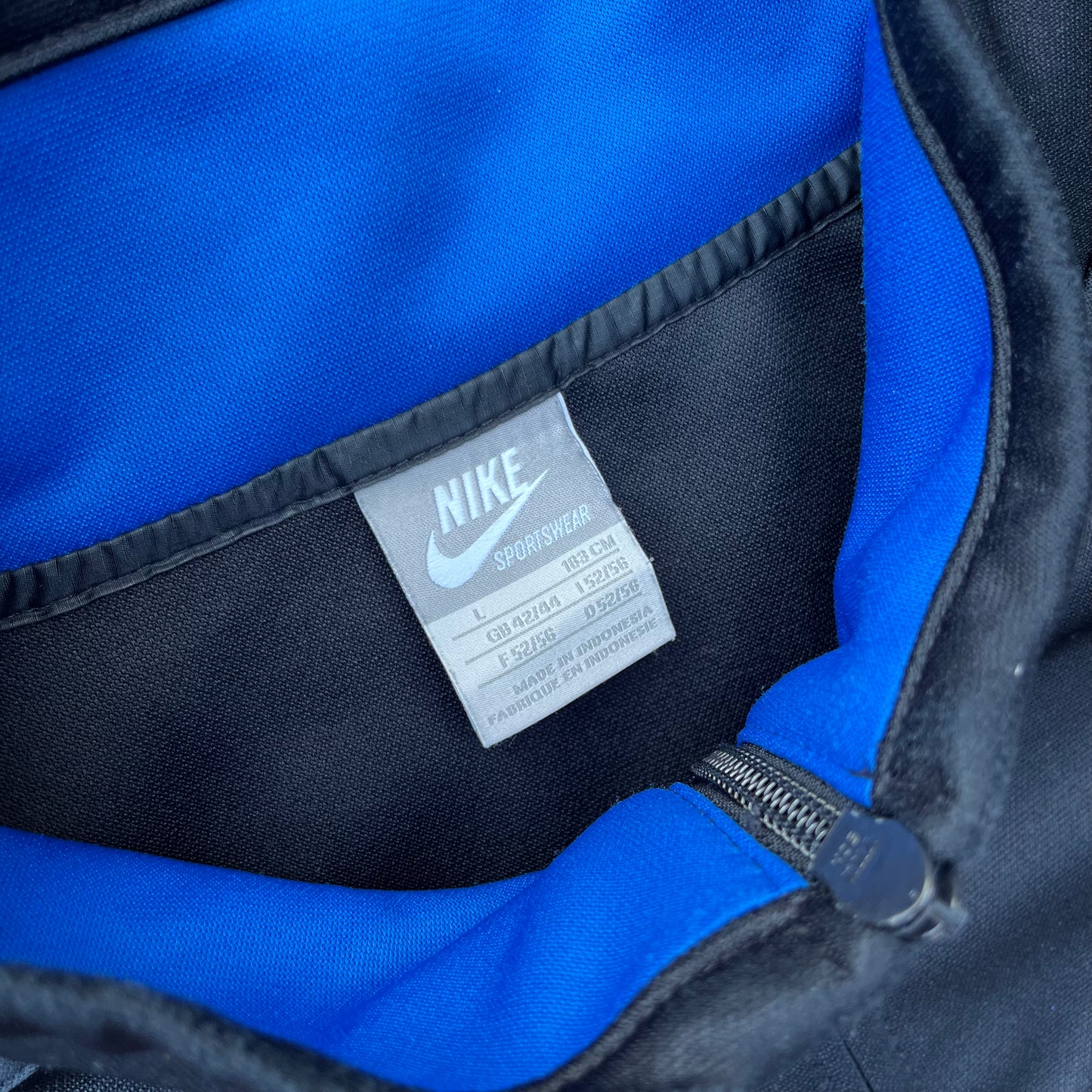 Vintage Black Nike Track Jacket - M