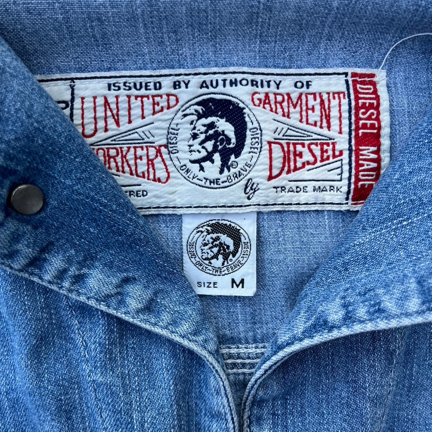 Vintage Blue Diesel Jeans Jacket - M (W)