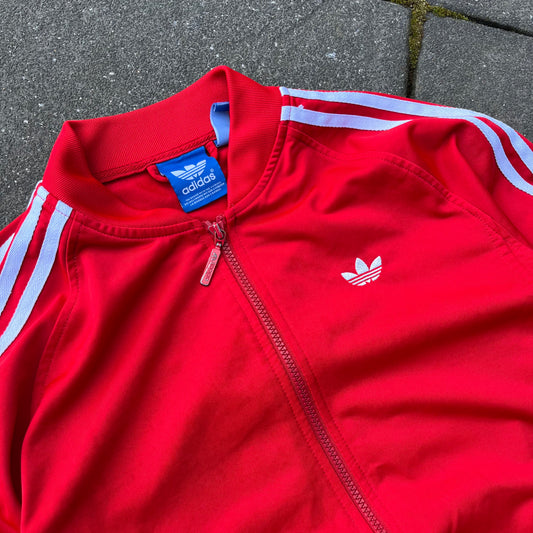 2015 Red Adidas Track Jacket - L