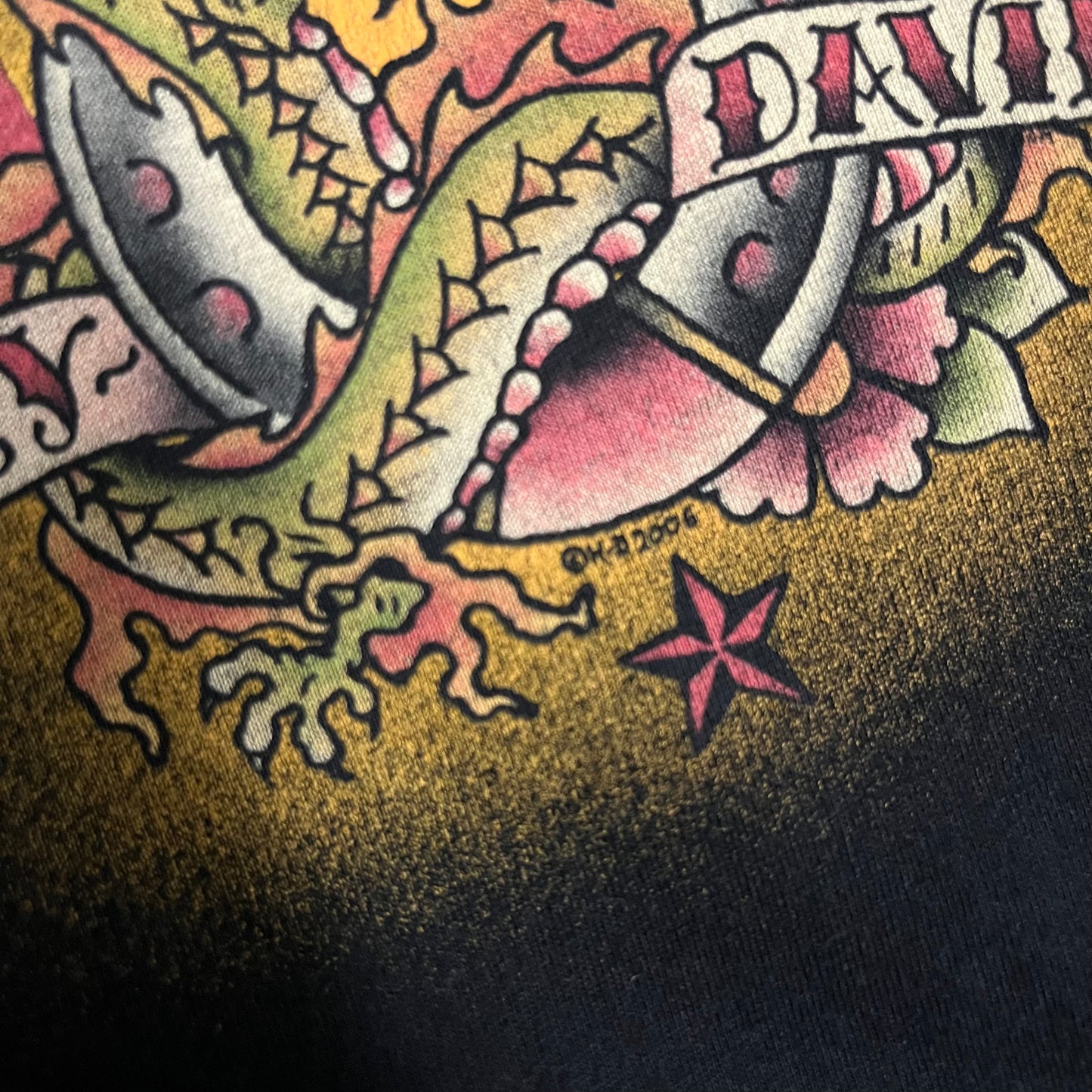 Vintage 2006 Black Harley Davidson Tee - M (W)