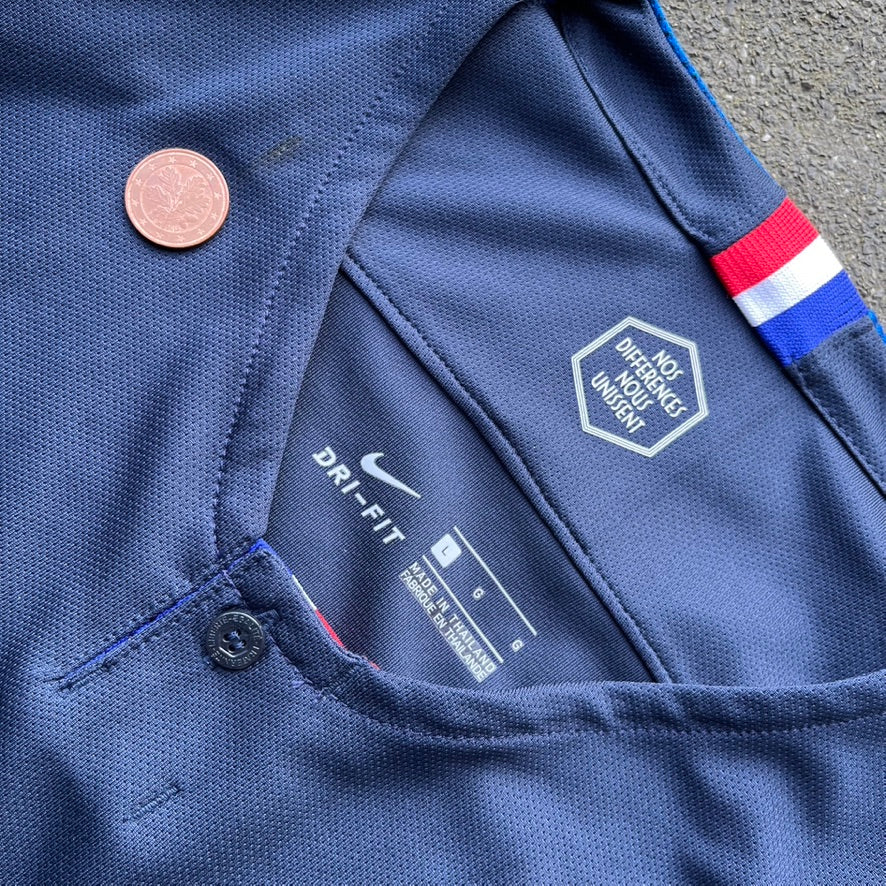 2018 Blue Nike France Kit - L