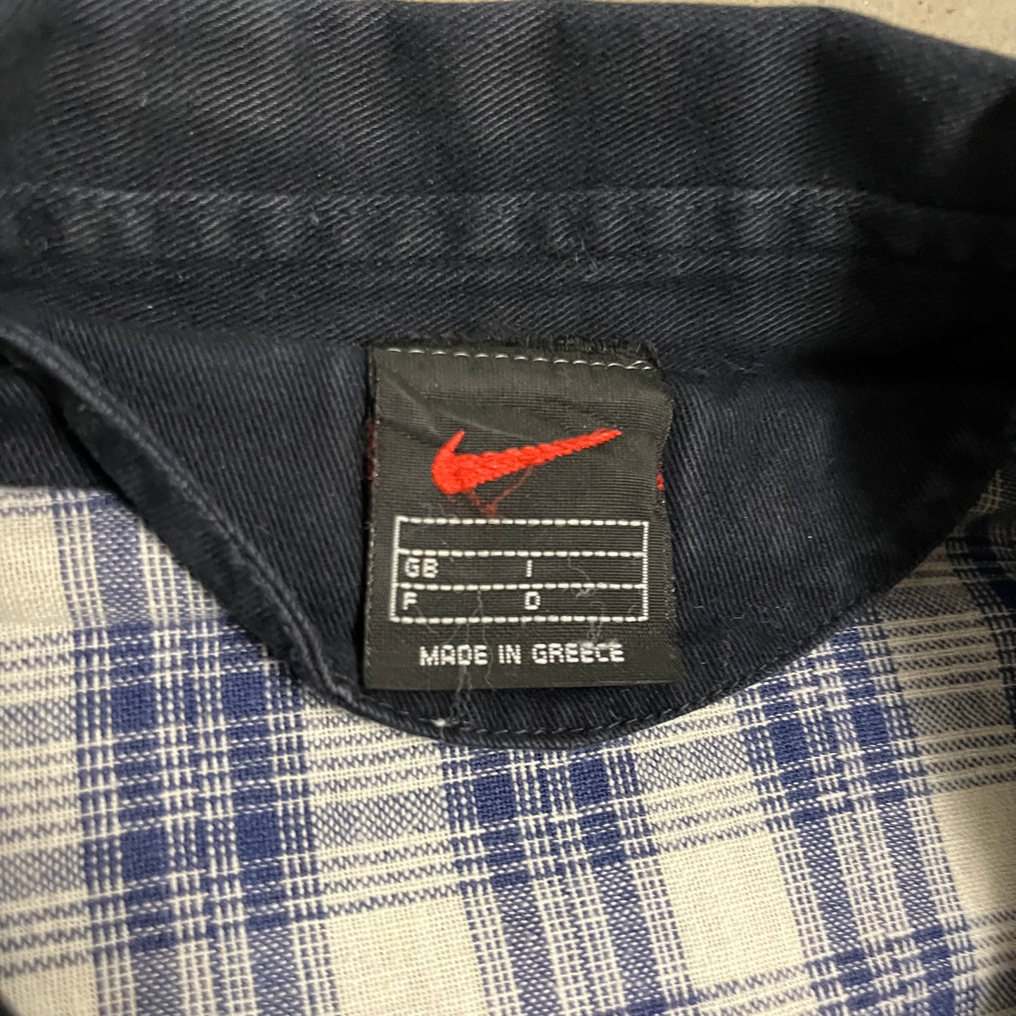 Vintage Blue Nike Harrington Jacket - M