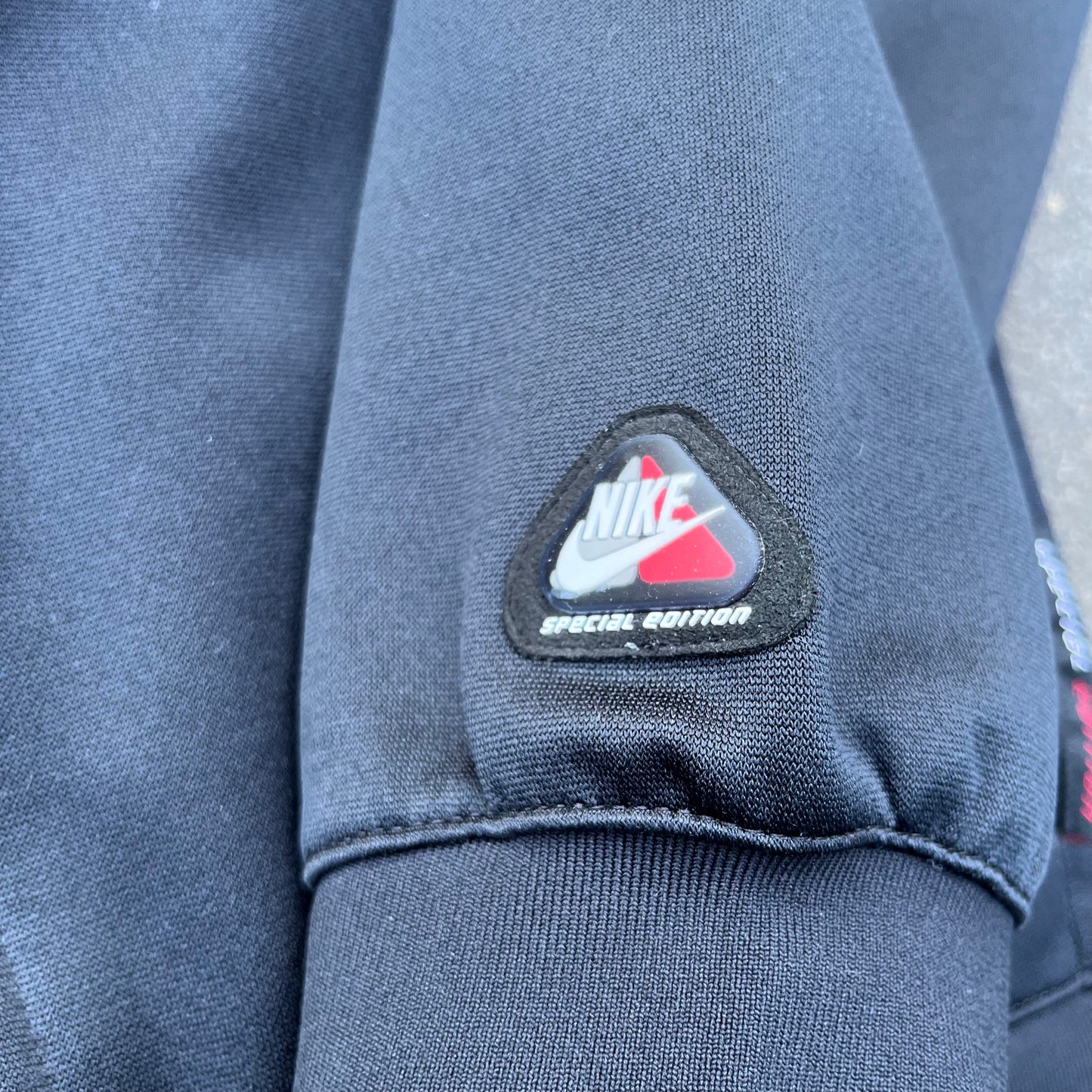 Vintage Black Nike Track Jacket - M