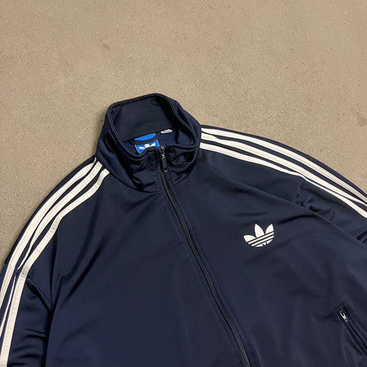 2010 Blue White Adidas Firebird Track Jacket - XL