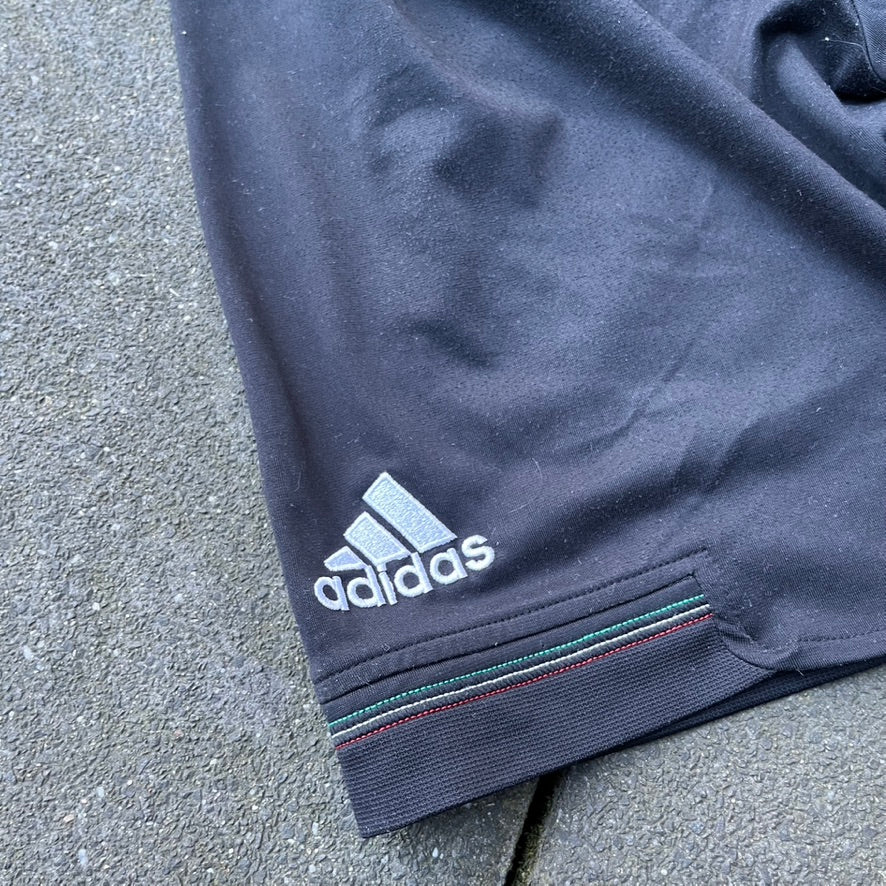 2012 Black Adidas AC Milan Shorts - M