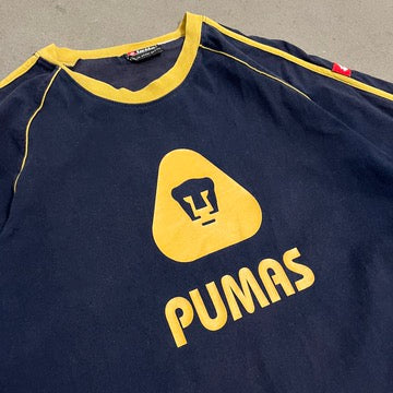 Vintage Blue Lotto Pumas Tee - L