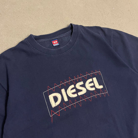Vintage Blue Diesel Tee - L
