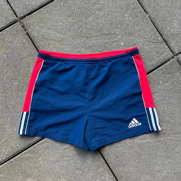 Vintage 90s Blue Adidas Shorts - M