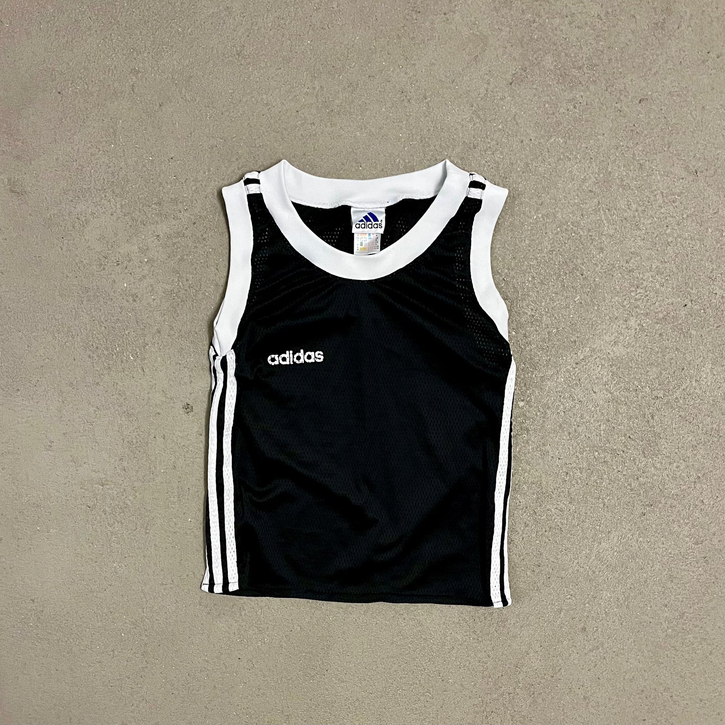 Vintage 90s Black Adidas Net Top - M (W)