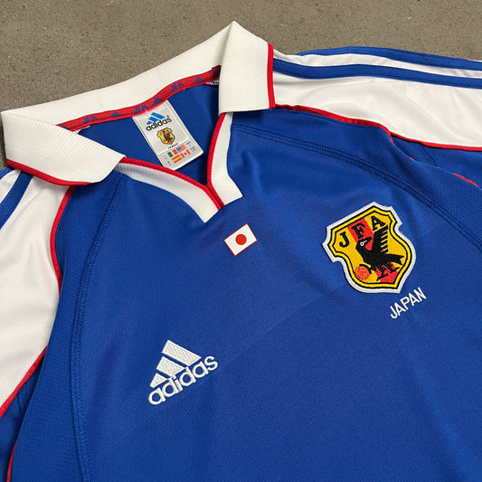Vintage 2000 Blue Adidas Japan Kit - L