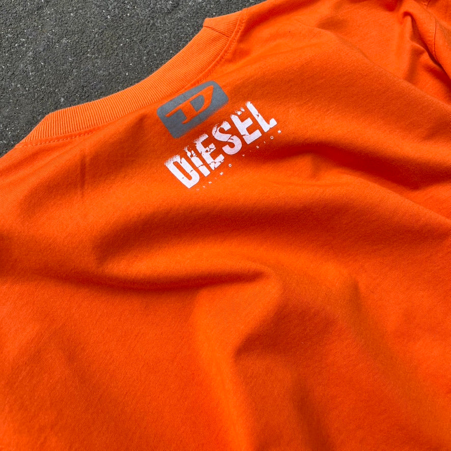 Vintage Orange Diesel Tee - L
