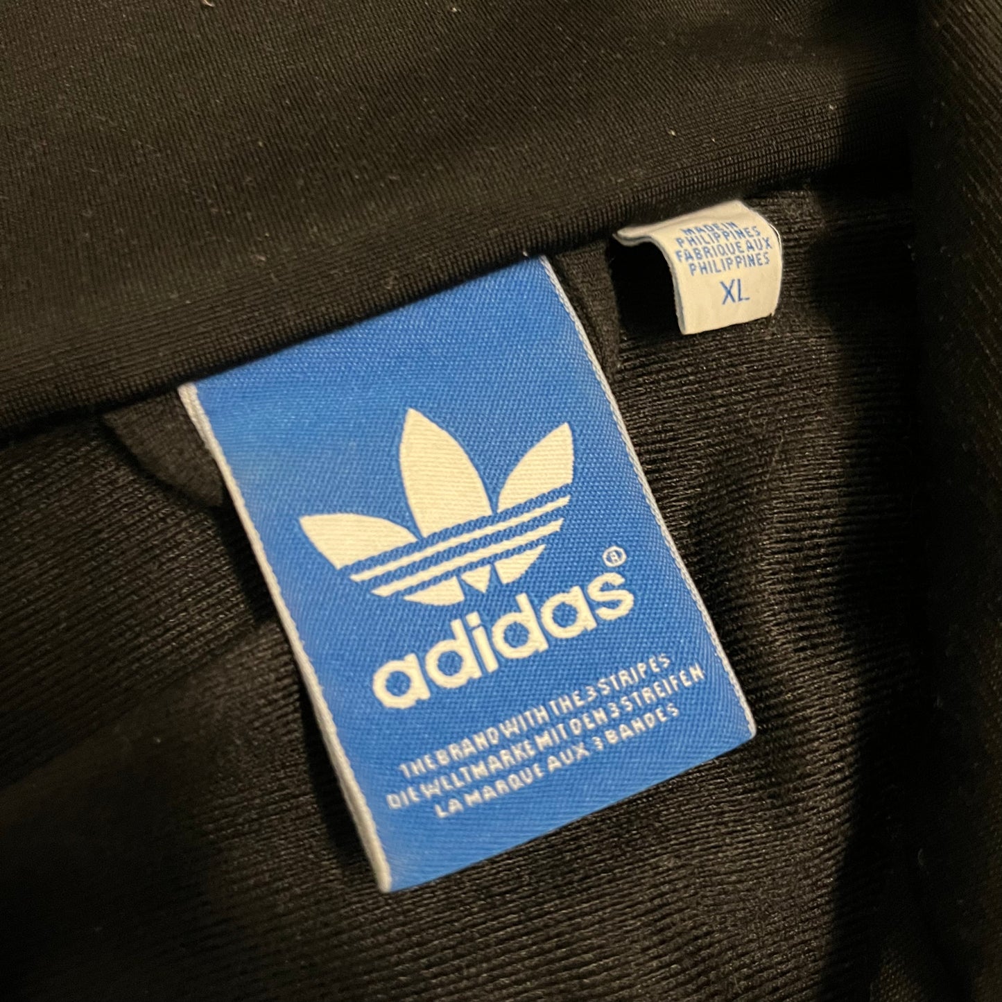 2011 Black Gold Adidas Firebird Track Jacket - XL